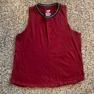 maroon Avia tank Large